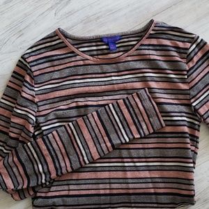 🖤 Aeropostale Glittery LS Shirt Size S 🖤